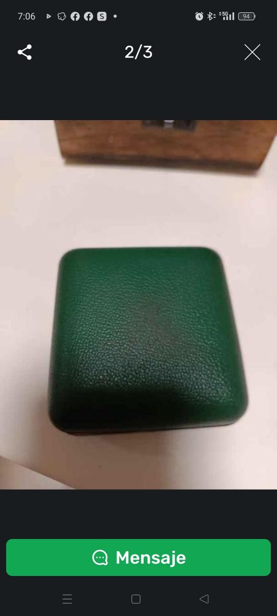 Reloj antiguo de viaje