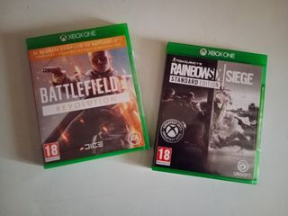 Battlefield Rainbow six siege de Xbox one 