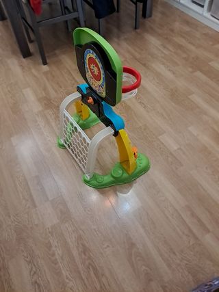 Portería juguete de niño