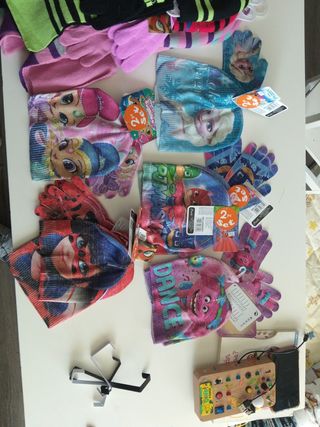 Conjunto gorro y guantes