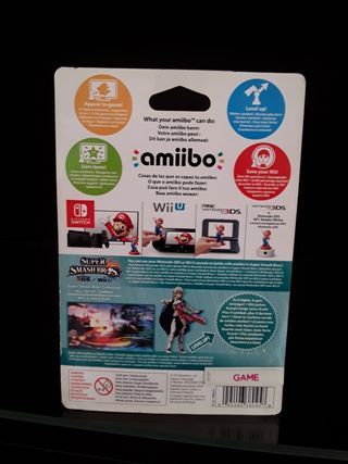 Amiibo corrin super smash bros switch