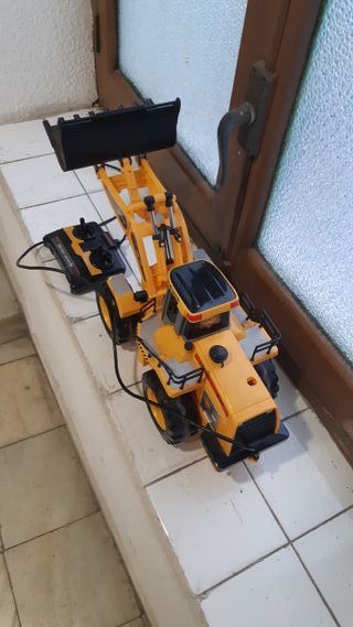 Tractor Excavadora Pala Radiocontrol Teledirigido