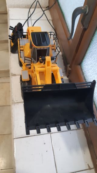 Tractor Excavadora Pala Radiocontrol Teledirigido