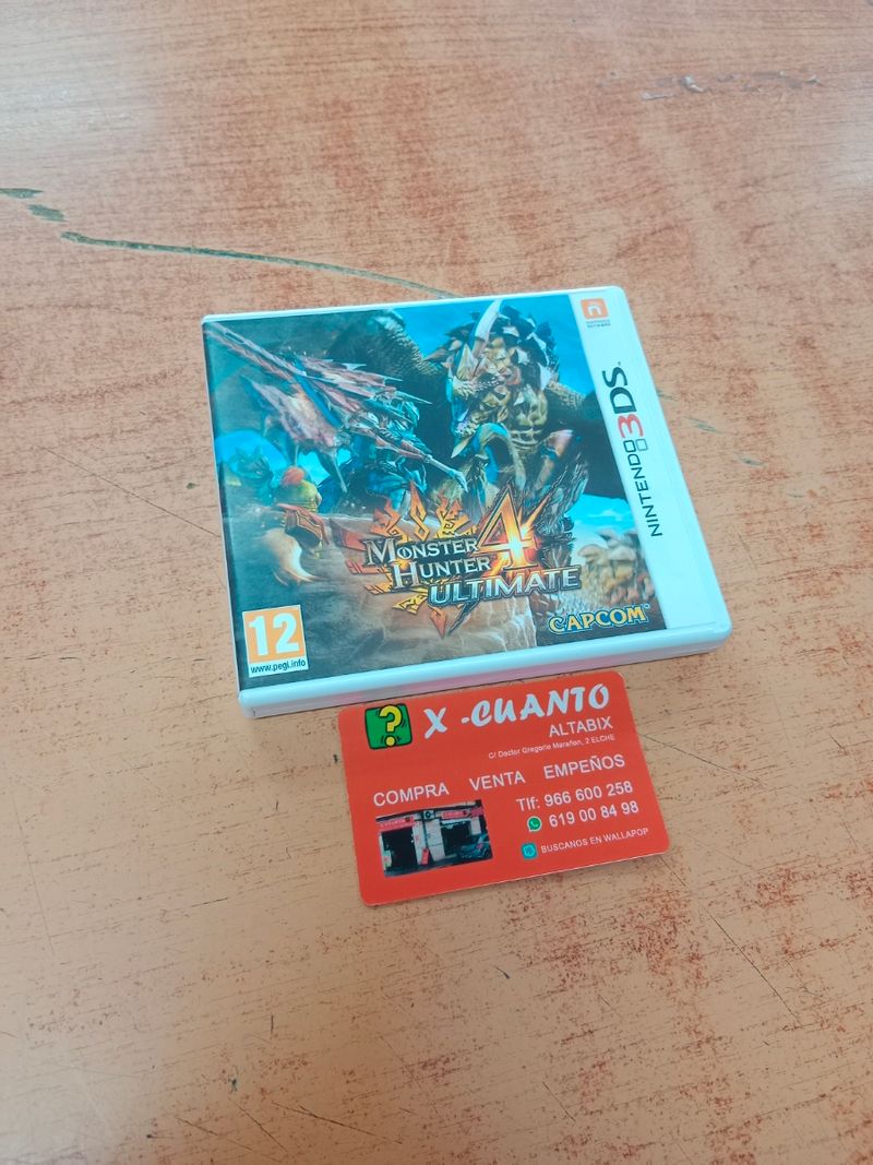 Imagen de JUEGO NINTENDO 3DS MONSTER HUNTER 4 ULTIMATE