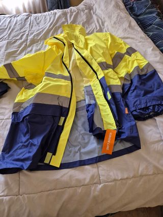 Chaqueta impermeable de trabajo