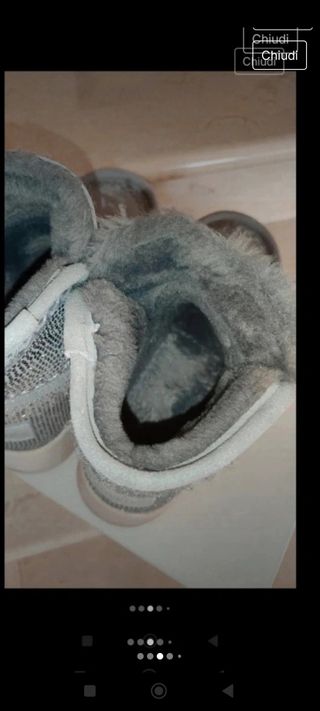 Stivaletti grigi pelliy