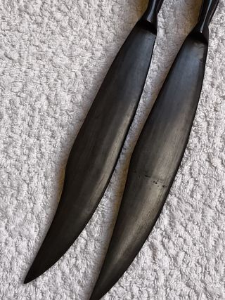 COLECCIONISMO ABRECARTAS MADERA EBANO  SRI LANKA