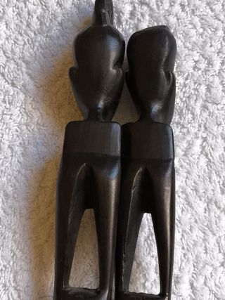 COLECCIONISMO ABRECARTAS MADERA EBANO  SRI LANKA