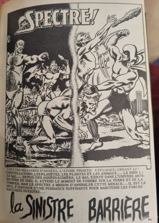 UNIVERSO DC:SPECTRE 1967. 4 UNICOS NUMEROS COMPLET