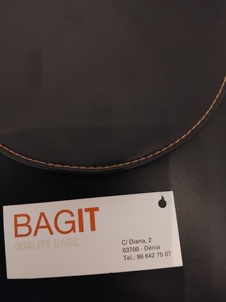 Bolsa unisex piel natural echa a mano unica