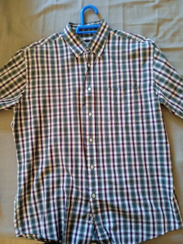 Camisa hombre manga larga