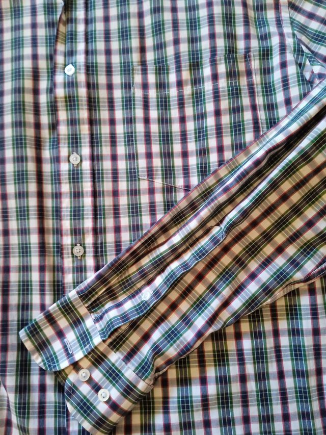 Camisa hombre manga larga