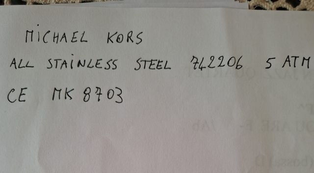 Orologio michael kors