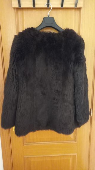 Chaqueton piel marron