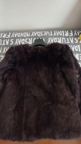 Chaqueton piel marron