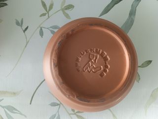 12 vasos/recipientes cerámicos ecológicos CERMER