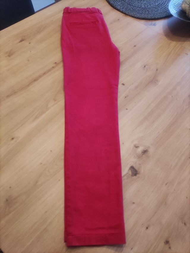 Pantalón Vaquero Rojo, marca ZARA, 11-12