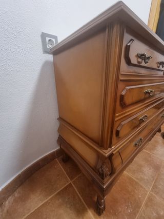 COMODA RECIBIDOR APARADOR ANTIGUA VINTAGE RETRO.