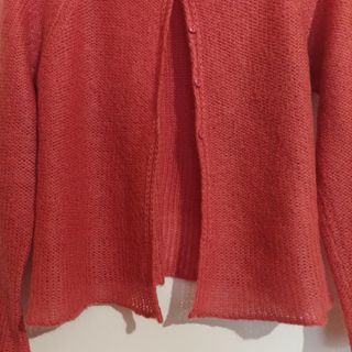 Cardigan vintage corallo Prisma