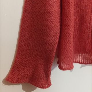 Cardigan vintage corallo Prisma