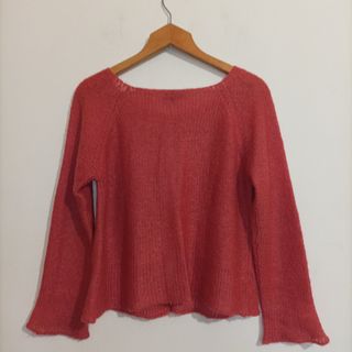 Cardigan vintage corallo Prisma