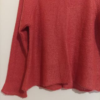 Cardigan vintage corallo Prisma