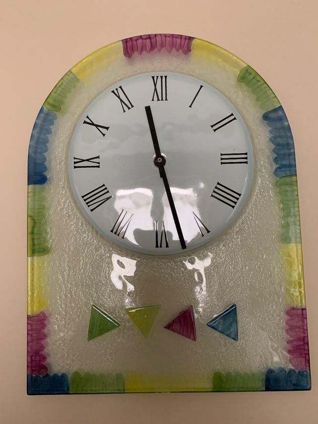 Orologio vetro di Murano 