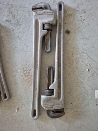 Llave de grifa 2 unidades 24"