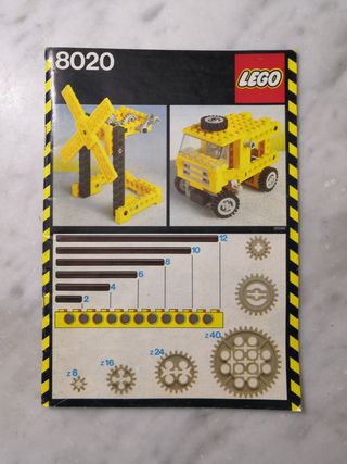 LEGO TECHNIC vintage 8020 senza scatola