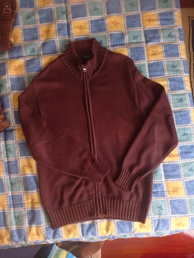 Chaqueta de punto de caballero