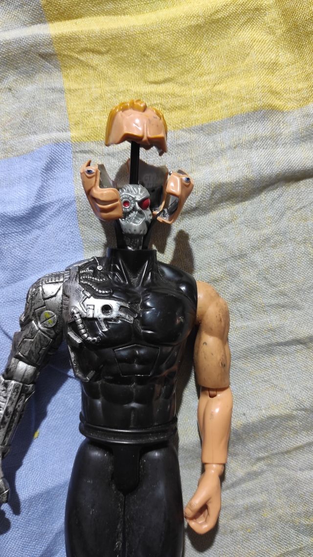 G.I. Joe 12" e Psycho cyborgs 12" vintage