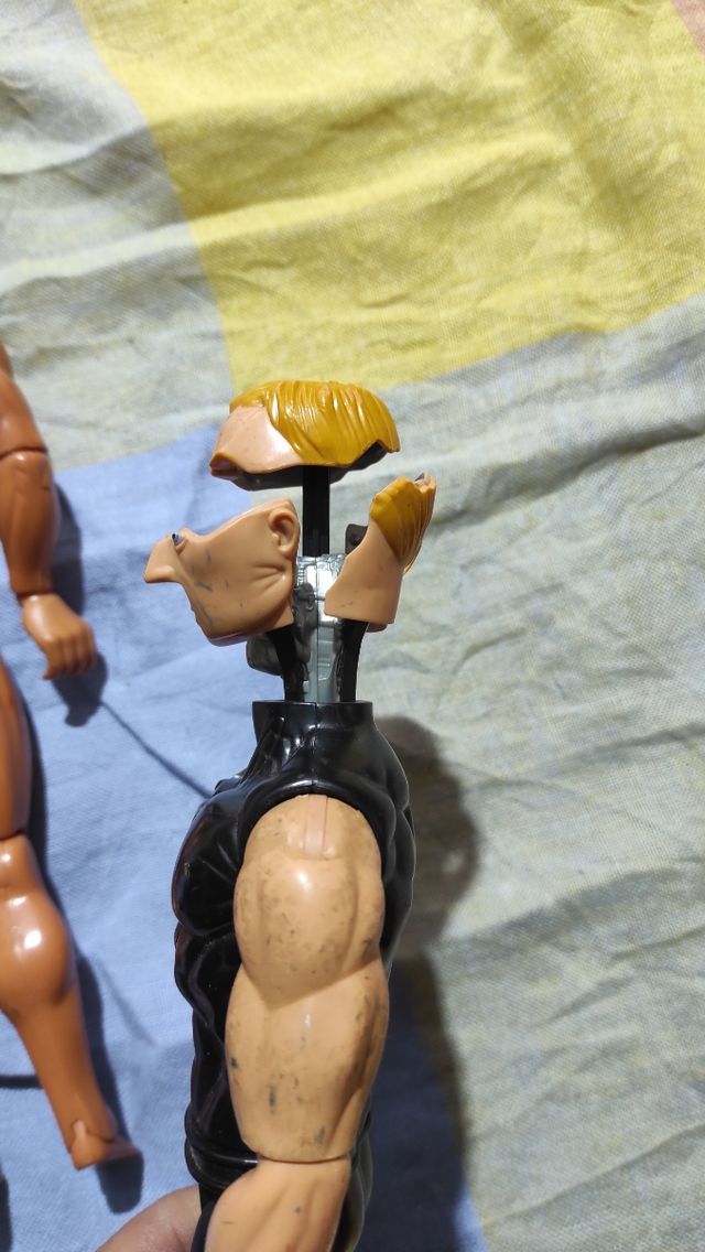 G.I. Joe 12" e Psycho cyborgs 12" vintage