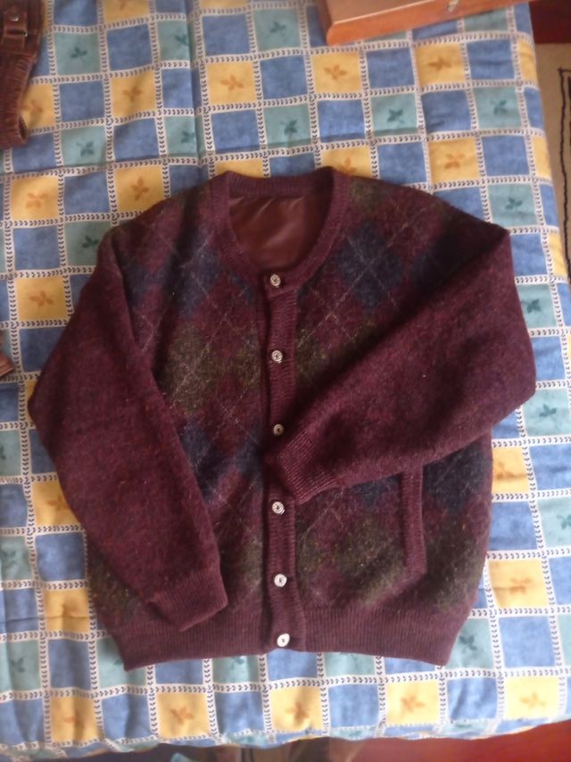 Chaqueta de punto de caballero