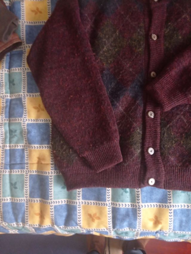 Chaqueta de punto de caballero