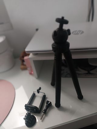 Trípode cámara,móvil o gopro y accesorio