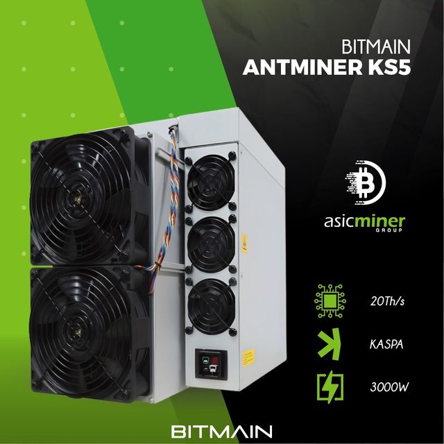 ⛏️Antminer KS5 (20TH/s)🚀 2 años de garantía
