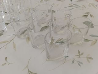 Set 13 vasos de cristal/verrines (varios modelos)