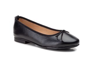 Bailarinas Piel Negro Lazo Nuevas tallas 38-39