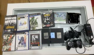 Ps2 slim mas juegos y memory cards