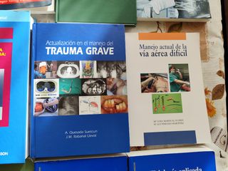 Lote Libros Medicina Anestésia.