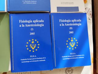 Lote Libros Medicina Anestésia.