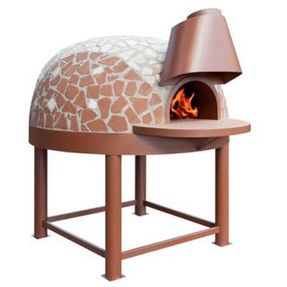 FORNO A LEGNA SALERNITANO CON PIETRA E CERAMICA