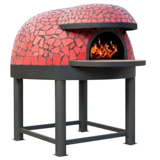 FORNO A LEGNA SALERNITANO CON PIETRA E CERAMICA
