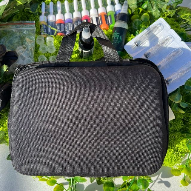 Kit de Tatuaje 🎨✍️ Profesional Completo Máquina