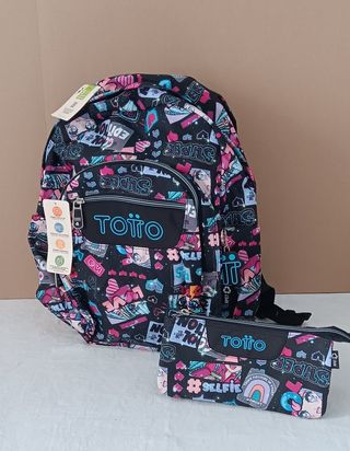 Mochila Totto 6CZ  c/ estojo 