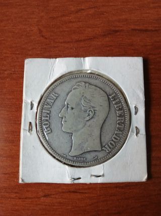 5 Bolívares de plata 1901-1910