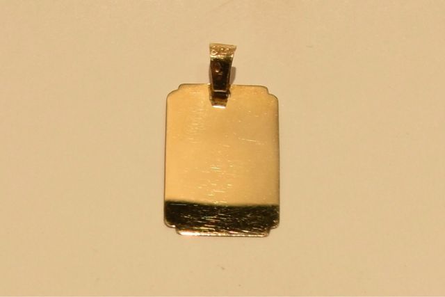 PLACA DE ORO 18K/2.5Gr