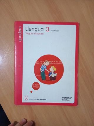Cuadernos de Matemáricas y Valencianl 3o primaria