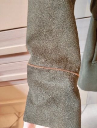 Cappotto donna verde militare