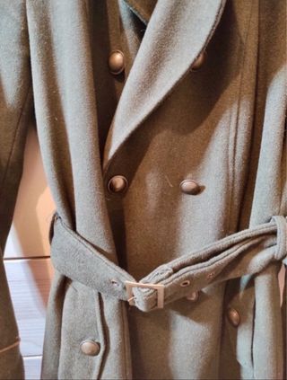 Cappotto donna verde militare